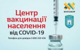 1 та 2 січня житомирський центр вакцинації не працюватиме