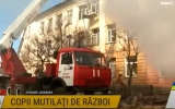 CORESPONDENȚĂ DIN UCRAINA | Echipa TVR transmite de lângă un bloc bombardat noaptea trecută în Jitomir
