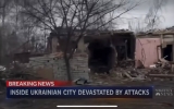 INSIDE UKRAINIA CITY DEVASTED BY ATTACKS