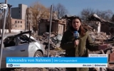 Grief and devastation in towns outside Kyiv