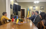 Сьогодні міський голова Сергій Сухомлин зустрівся із віце-консулом Посольства Чеської Республіки в Україні 