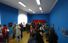 У Житомирі відкрили виставку робіт сімейства митців – «Сад Рапаїв»