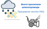 Вночі у Житомирі просипали шляхопроводи