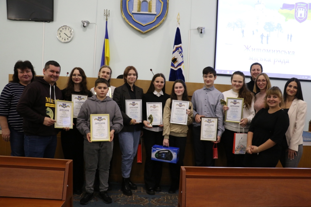 Житомирські школярі взяли участь у конкурсі відеосюжетів